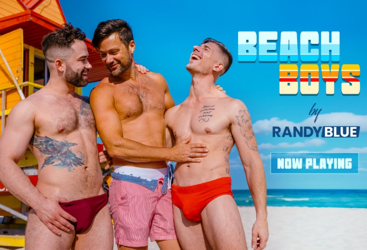 Penthouse Gold HD porn video: Beach Boys: Beaux Matthews, Derek Spears & Jaxon Valor